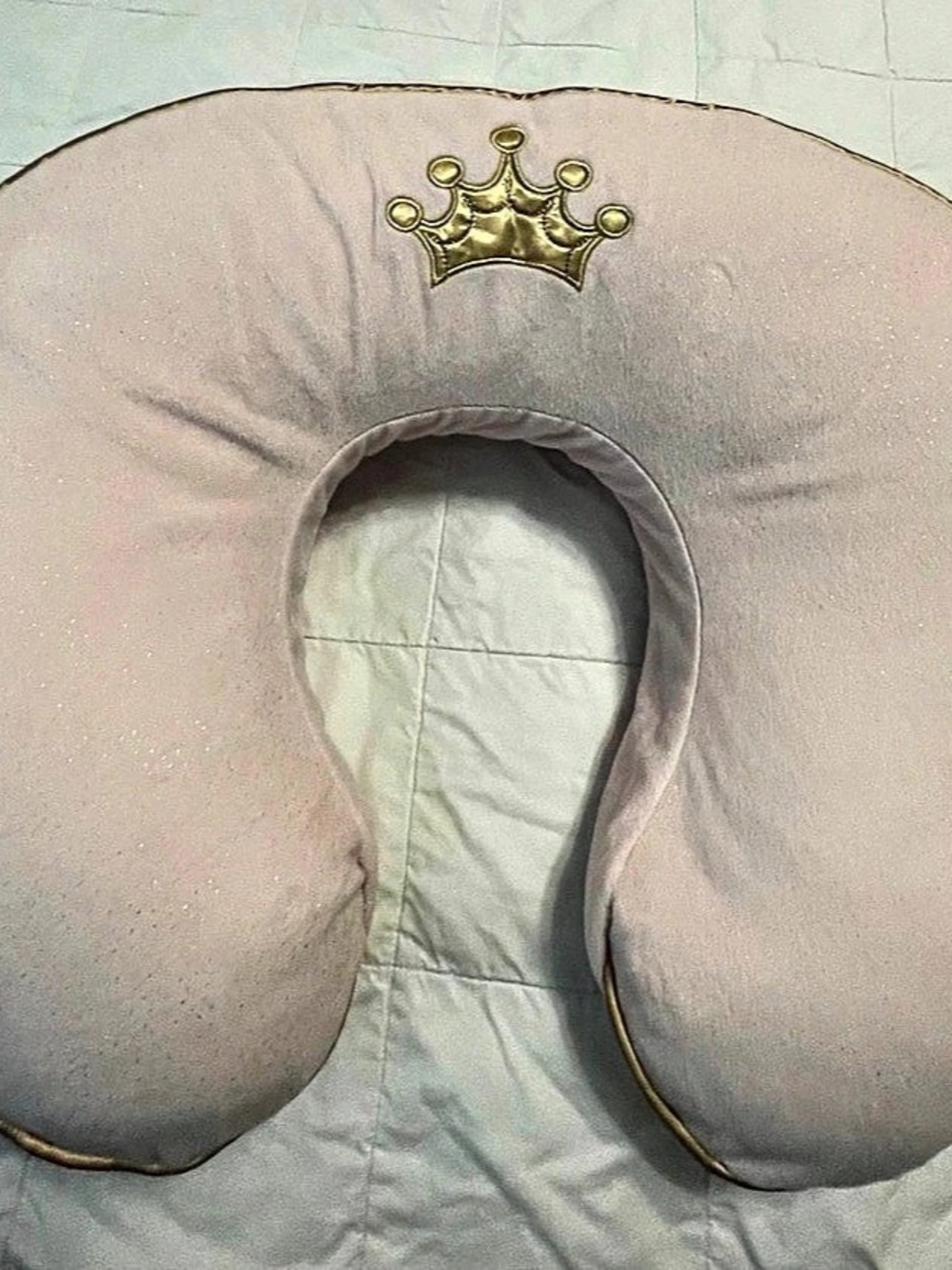 Boppy Luxe Nursing Pillow and Positioner - Pink Princess Luxe and Positioner